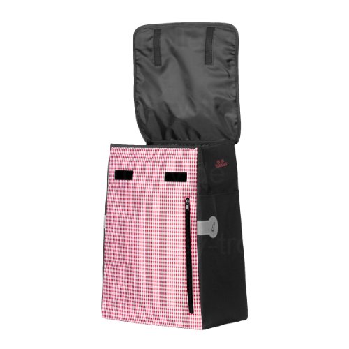 Andersen Shopper Treppensteiger Scala Stahl mit Rad Ø 3 x 13 cm und 33 Liter Tasche Petit mit Kühlfach rot – Bild 7