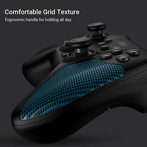 KKmoon PG-SW020 Controlador de jogo sem fio de seis eixos para gamepad com Dual Shock Motors Joystic