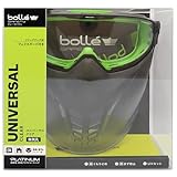 ボレーセーフティー (Bolle Safety) UNIVERSAL CLEAR ゴーグル & フェスガードセット 無気孔 グリーン UNIVGN11W00BL