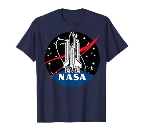 NASA Space Shuttle Take Off With Logo Premium T-Shirt T-Shirt