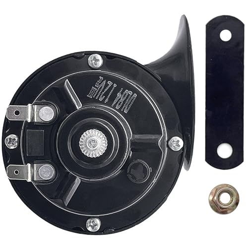 GIONAR - GIONAR Super Loud 12V Waterproof Snail Train Horn, Universal Electric Air Horn Double Horn for Car, Motorcycle, Truck, Boat - -10%