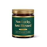 Fantaswick 香り付きキャンドル | 100%天然ココナッツソイワックス | 9オンス | Just Blessed