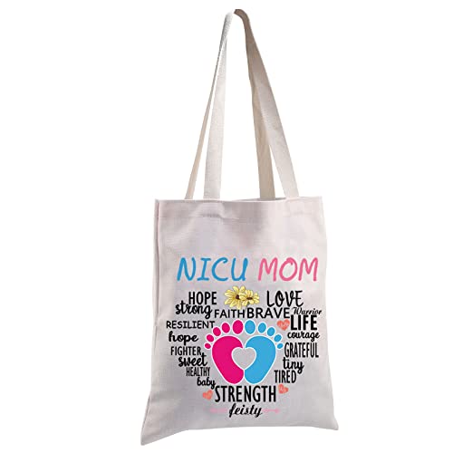 Bolso tote para mamás de la UCIN: regalo para mamá, regalo para esposa, regalo para amigas, regalo para damas de honor, regalo para cuñadas, regalo para suegras, regalo para nueras, regalo para compañeras de trabajo miniatura 1
