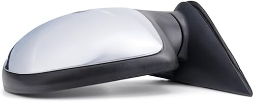 Miniatura 6 de Para Chevy Silverado 1500 1999 2000 2001 2002 lado del conductor del espejo | Power View sin calefacción | con cubierta texturizada cromada plegable