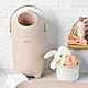 Nattou Windeleimer Dropy, Geruchsdicht, Einfaches Öffnen mit einer Hand, 49,5 x 28 cm, Polypropylen/ABS, Beige