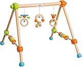 LEICHT TRANSPORTIERBAR: Der wunderschöne Holz Spielbogen kann durch die hohe Stabilität und sein leichtes Gewicht problemlos, zum Beispiel in den Garten oder in zu den Großeltern mitgenommen werden