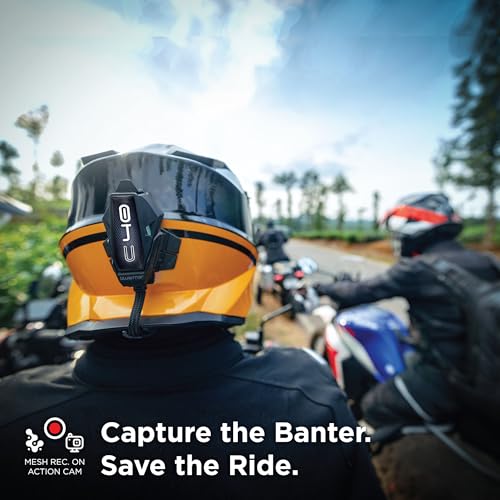 Image of BluArmor C40 RIDEGRID 2.0 Mesh Helmet Intercom - Up to 20 Riders, eRIDEGRID Cloud Channel, AUDIOWEAVE Multi-Stream Audio, Crash Detection SOS, Bluetooth 5.3, IP67