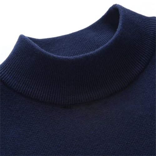 Men’S Crewneck Jumper Long Sleeve Business Casual Winter Warm Knitted Pullovers3