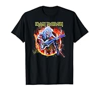 Iron maiden design. Official Iron Maiden Merchandise Iron Maiden T-Shirts for Men, Women, Boys and Girls, Iron Maiden Band T-Shirt, Iron Maiden Shirt Lightweight, Classic fit, Double-needle sleeve and bottom hem
