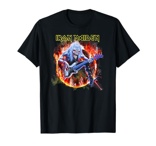 Iron Maiden Fear Live Flames T-Shirt