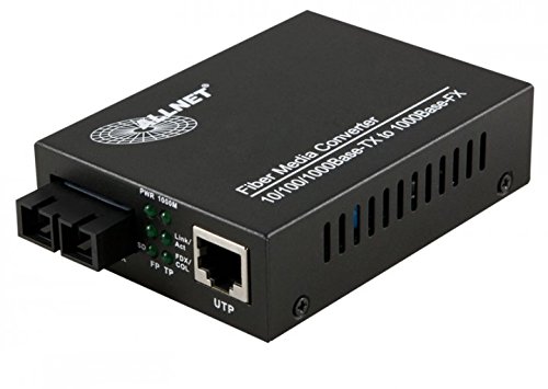 AllNet ALL-MC105-SC-SM/Medien Konverter 10/100/1000BaseTX - 1000Base FX/SC Singlemode