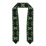CKGODGF Cinta de chal personalizada elegante con estampado de ataques informáticos, perfecta para ceremonias y ocasiones especiales, 1 unidad, Aplanado, Talla única