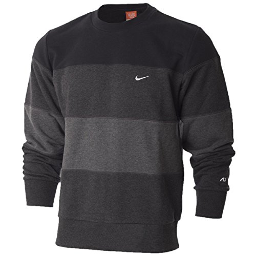 Nike Felpa da Uomo in Pile con Scollo Rotondo