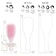 Tangle Teezer Ultimate Detangler Haarbürste, beseitigt Knoten & reduziert Bruch, Mini-Haarbürste für Reisen, kleine Hände & alle Haartypen, Millennial Pink