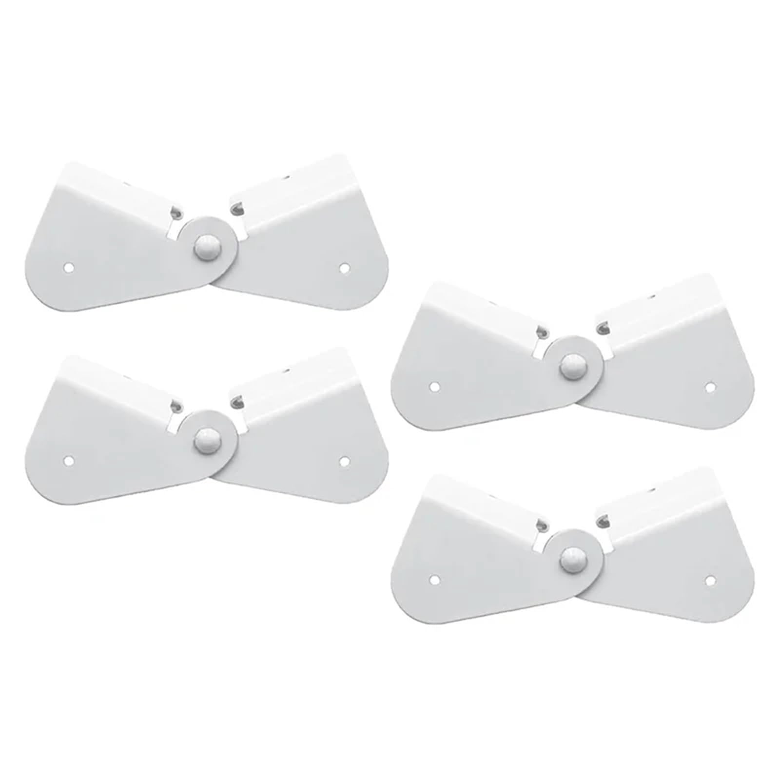 Gutter Hinge 4/8Packs Gutter Downspout Extensions Hinges Extension for Rectangle Or Square Downspout(8pcs)