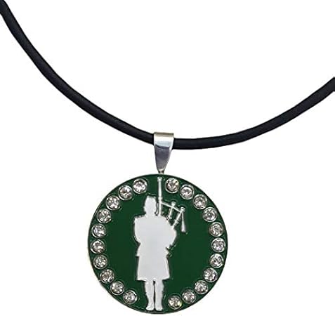 Review Giggle Golf Bling Bagpiper Golf Ball Marker with Golf Necklace for Women Review Giggle Golf Bling Bagpiper Golf Ball Marker with Golf Necklace for Women
