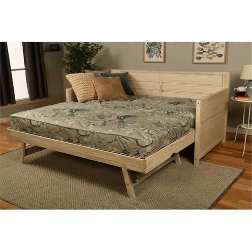 Kodiakfurnituremarisawooddaybedwtrundleinweatheredwhitewmattresses Urban Country Home Decor Kodiak furniture marisa wood daybed wtrundle in weathered white wmattresses urban country home decor