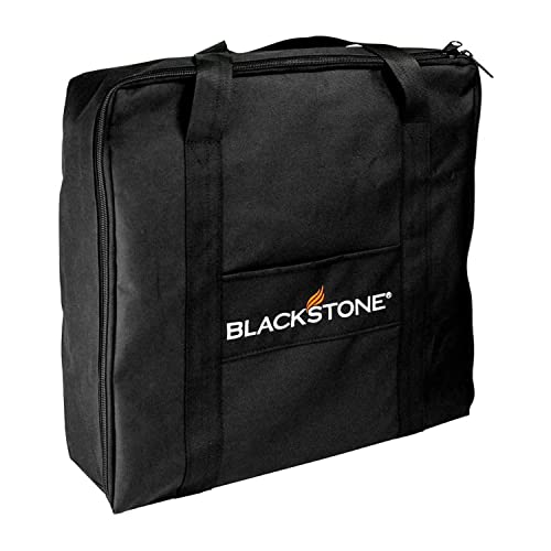 Image of Blackstone 17 inch Griddle Cover & Carry Bag, Water-Resistant Polyester, Heavy Duty Flat Top Gas Grill Cover, Custom Fit for Blackstone 17 Inch Cooking Station Without Hood (See Compatibility)