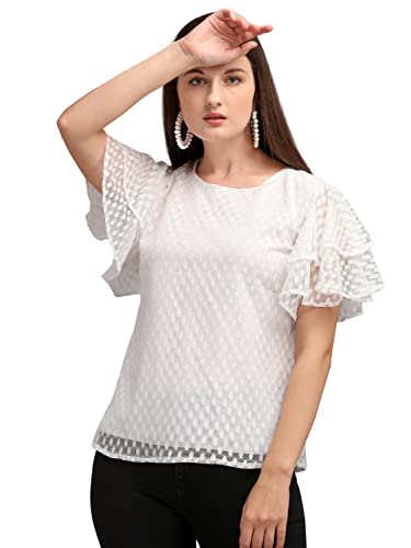 Image of Wedani Women's Solid Regular Fit Blouse