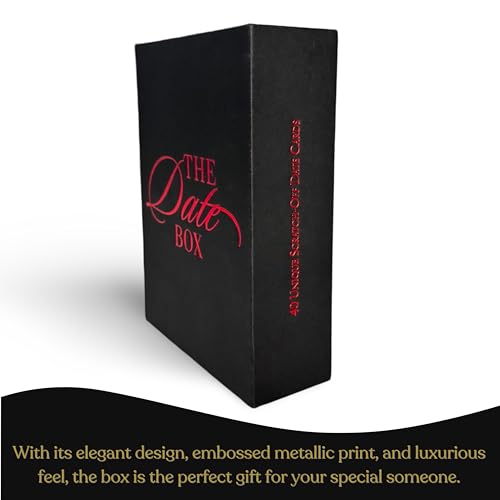 The Date Box, 40 cartões de data de raspadinha. O presente romântico perfeito para alguém especial