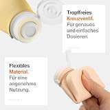 TRAVELY Reiseflaschen zum Befüllen (4x 100ml) travel essentials Handgepäck geeignet I Shampoo Flaschen zum Befüllen Auslaufsicher & Farbenfroh, reise set, travel bottles, reisegröße
