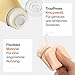 TRAVELY Reiseflaschen zum Befüllen (4x 100ml) travel essentials Handgepäck geeignet I Shampoo Flaschen zum Befüllen Auslaufsicher & Farbenfroh, reise set, travel bottles, reisegröße