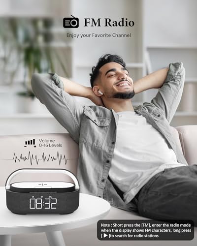 Colsur S29-SCHWARZ [2024 Newest]Alarm Clock Radio thumb #4