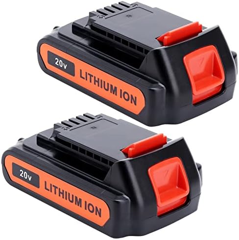 best rated battery weed eater that will change your gardening game 7 Lasica 2Pack 4.0Ah 20V MAX LBXR20 Compatible with Black and Decker Weed Eater 20V Battery LB2X4020 LBXR2020-OPE LBXR20-OPE2 LBXR20B-2 LB2X3020-OPE LBXR20BT 20 Volt Max Outdoor Cordless Power Tools