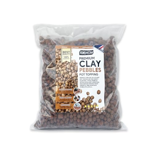Vibrant Horticultural 2L Expanded Clay Pebbles – Optimal Aeration & Drainage for Healthy Roots