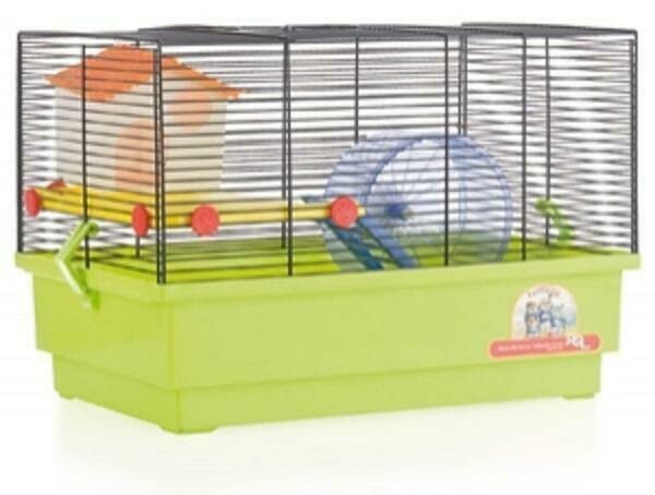 Jaula Hámster Cría - 2 Pisos Blanca