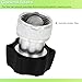 Electric Pressure Washer Coupler, Garden Hose Adapter,3/4inch Pressure Washer Metal Connect Fitting