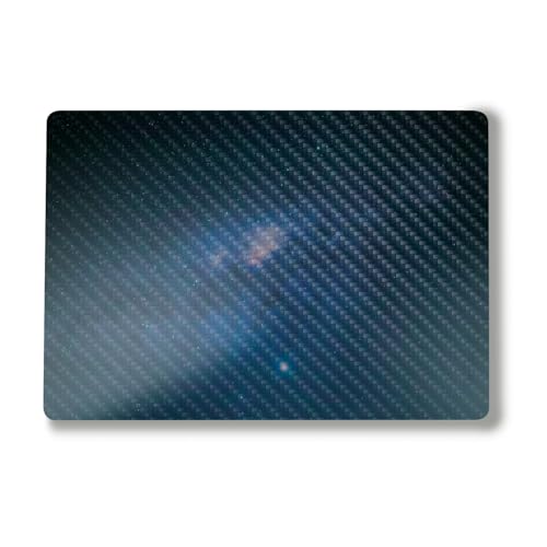 Carbon Fiber Laptop Skin Compatible with Surface Laptop 7 15" (2024) - Night Sky - Premium 3M Vinyl Protective Wrap Decal Cover - Easy to Apply | Crafted in The USA by MightySkins