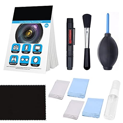 CamKix Cleaning Kit - Pack de Limpieza de Equipos fotográficos (Canon, Nikon, Pentax, Sony) sin Fluido de Limpieza | Ya disponible en tu tienda friki favorita! En mundofriki.es!