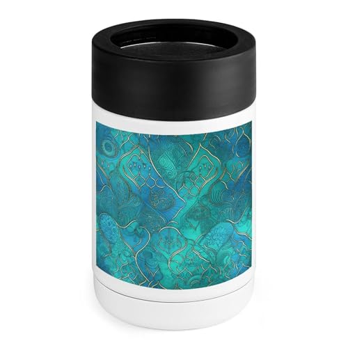 Refroidisseur de boissons en acier inoxydable turquoise pour maison