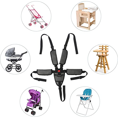 substituição para cadeira alta – Fita nylon arnês para cadeira bebê – Excelente costura 5 pontos, ci