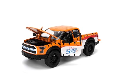 Jada Ford F150 Raptor 2017 1:24 con figura y puertas miniatura 4