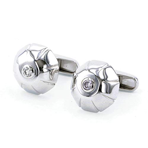ブルガリ BVLGARI カフス ホワイトゴールド ダイヤモンド カフス