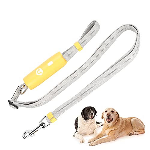 Adjustable-Elastic-Dog-Leash-Reflective-Walking-Leash-Comfortable-Handle-Applicable-for-Various-Outdoor-Activities-Black