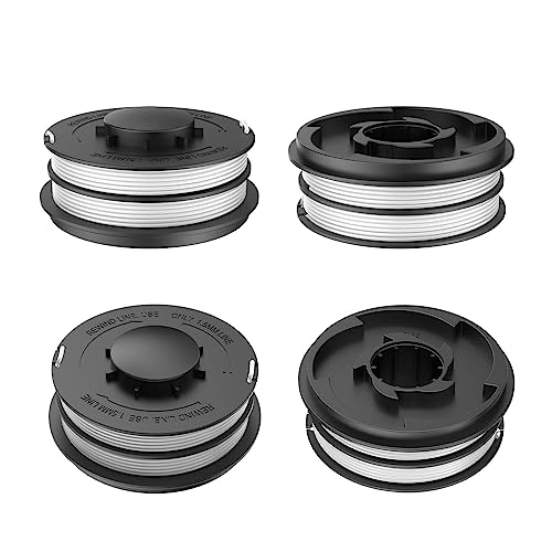 Viilich 4 Bobine Di Filo Singolo, Per Einhell Aldi Gardenline Glr Glt Ge-Ct 4530, Per Einhell Modello Di Bobina Alternativa: 3405685, Per Einhell Tle-