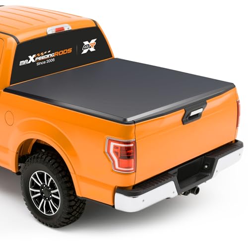 maXpeedingrods Roll-up Soft Vinyl Truck Bed Tonneau Cover Compatible with