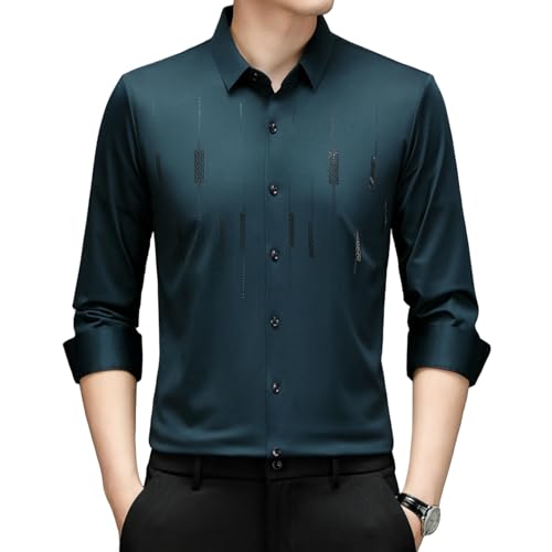 Camisa de manga larga para hombre sin costuras que evita rozaduras