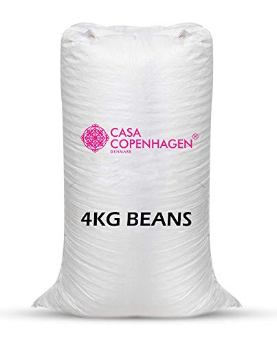 Casa Copenhagen Premium 4 Kg Bean Bag Refill/Filler - Tomato (4 kg Beans - 2800 Grams net Weight as per Indian Standards)