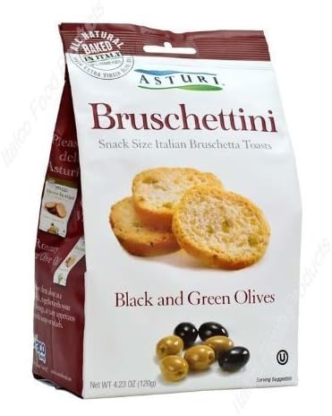 Black & Green Olive Bruschettini (Case of 4) 4.23oz