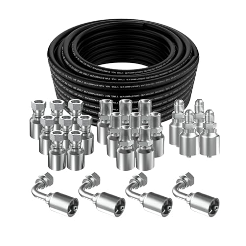 CAMUUN 100 ft 1/4 Hydraulic Hose