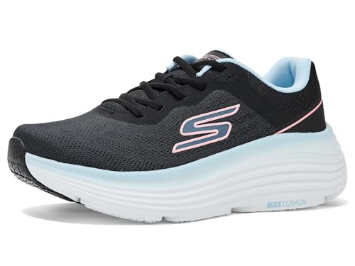 Skechers Women's Max Cushioning Endeavour Ardena Sneaker, Black, 9