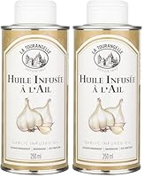 Les informations ci-dessous s'appliquent à chaque unité du pack Huile issue d’une véritable infusion d'ail frais, goût naturel et authentique. Huile 100% naturelle, sans arômes artificiels, à base d'ingrédients de qualité. Notre huile infusée est com...
