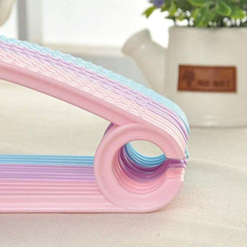 Vêtements adultes suspension plastique gain de place lot de 20 pièces