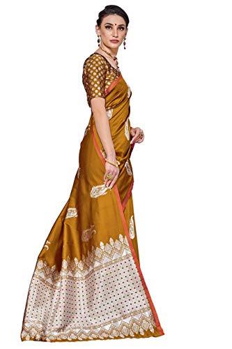 Image of Glory Sarees Women's Banarasi Silk Saree with Blouse Piece (GS Kara143 Parent)