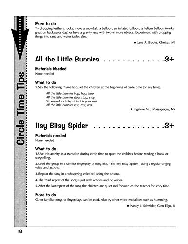 The GIANT Encyclopedia of Circle Time and Group Activities for Children 3 to 6: Over 600 Favorite Circle Time Activities Created by Teachers for Teachers (The GIANT Series) - Image 11