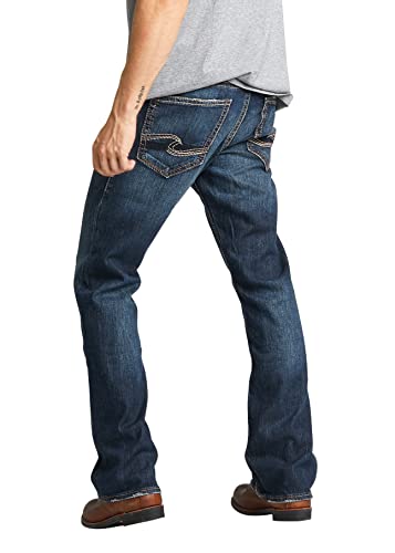 Silver Jeans Co. Men's Zac Relaxed Fit Straight Leg Jean - Legacy3